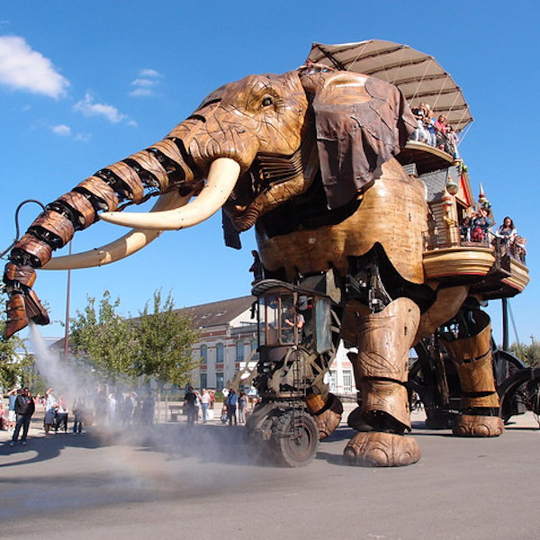l'Eléphant des machines de l’île de Nantes