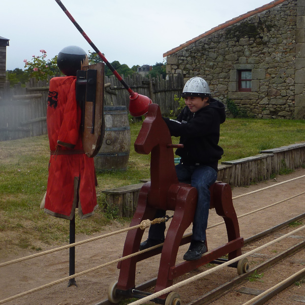 Les jeux au château de Tiffauges